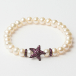 Lancaster Bracciale Donna Lancaster JLA-BR-STAR-5-WH 16 mm