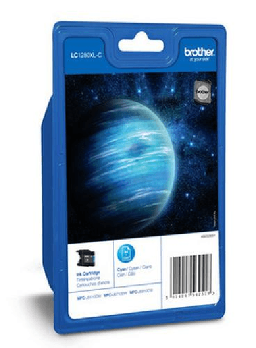 Brother-LC-1280XLCBP-cartuccia-d-inchiostro-1-pz-Originale-Ciano