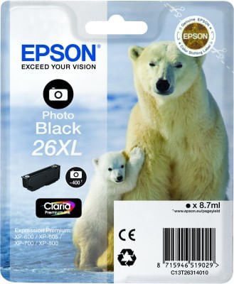 Epson-Polar-bear-Cartuccia-Nero-foto-XL