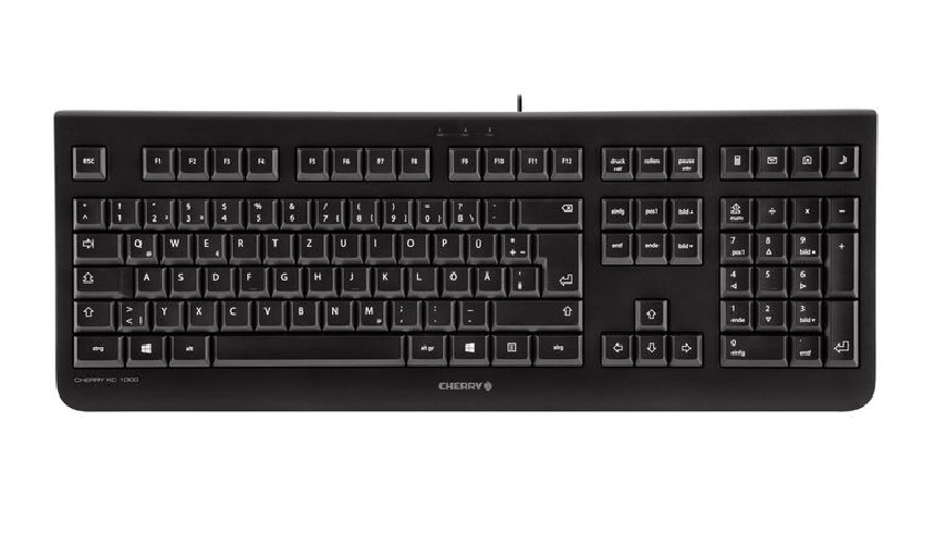 Cherry kc 1000 tastiera usb ungherese nero
