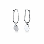 Rosefield Orecchini Donna Rosefield JPHSCS-J257 Acciaio inossidabile 2 cm