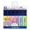 STAEDTLELER-TEXTSURFER-CLASSE-CLASSIC-364-6-marcatori-fluorescenti---asciugatura-rapida---corsa-1---5-mm-ca.