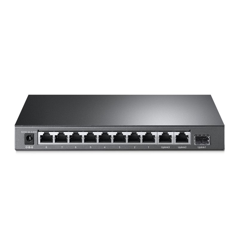 TP-Link-TL-SL1311MP-switch-di-rete-Non-gestito-Fast-Ethernet--10-100--Supporto-Power-over-Ethernet--PoE--Nero