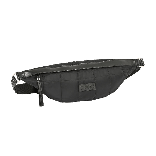 Moos Marsupio Moos Negro Nero Trapunta 41 x 15.5 x 7 cm