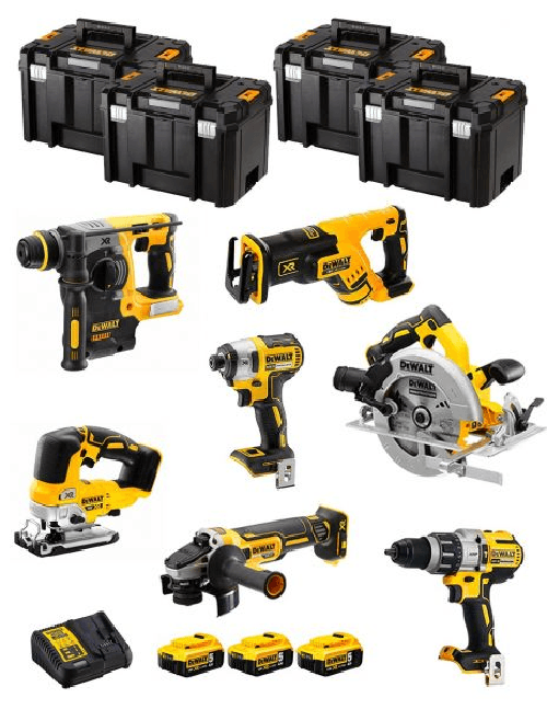 Dewalt kit dwk703t (dcd996 + dch273 + dcg405 +.. 8435587919193
