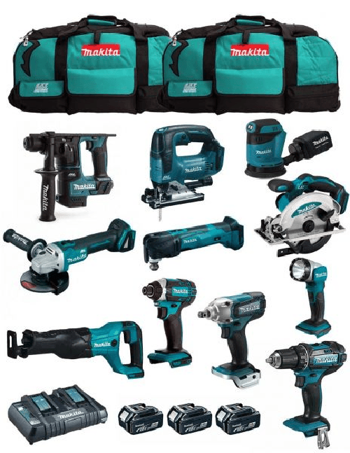 Makita kit mk1101 (ddf482+dhr171+ dga504+ dtd152+.. 8435587916499