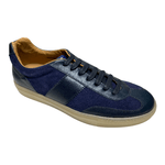 POLLINI SCARPE SNEAKERS UOMO POLLINI SERENA SB1503XX1I99999E PELLE BLU ORIGINALE AI