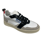 POLLINI SCARPE SNEAKERS UOMO POLLINI TOP SB1506XX1H99999A PELLE BIANCO ORIGINALE AI