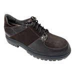 POLLINI SCARPE DERBY UOMO POLLINI CLIMB SB1035XX0H99999B PELLE MARRONE ORIGINALE AI