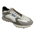 POLLINI SCARPE SNEAKERS UOMO POLLINI GOM SB1504XX1H99999D PELLE BIANCO ORIGINALE AI