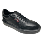 POLLINI SCARPE SNEAKERS UOMO POLLINI FXL SB1515XX1H99999B PELLE NERO ORIGINALE AI