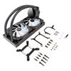 Kit-di-raffreddamento-a-liquido-Unykach-Aquastorm-240---2-ventole-da-120-mm---Illuminazione-RGB---Display-temperatura-CP