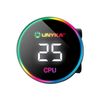 Kit-di-raffreddamento-a-liquido-Unykach-Aquastorm-240---2-ventole-da-120-mm---Illuminazione-RGB---Display-temperatura-CP