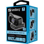 Sandberg-134-15-webcam-2-MP-1920-x-1080-Pixel-USB-2.0-Nero