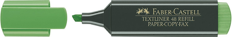 Faber-Castell-Textliner-48-Pennarello-fluorescente---Punta-a-scalpello---Linea-tra-12-mm-e-5-mm---Inchiostro-a-base-acq