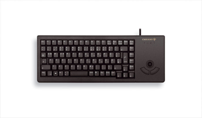 Cherry G84-5400 TRACKBALL  - Mechanical Keyboard - Corded  - QWERTY - Black