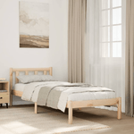 VidaXL Letto Extra Lungo senza Materasso 80x220 cm in Legno di Pino