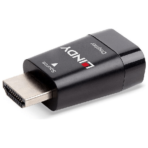 Lindy-38194-adattatore-per-inversione-del-genere-dei-cavi-HDMI-Type-A--Standard--VGA-Nero