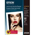 Epson CARTA  MATTE  DA ARCHIVIO FOTOGRAFICO FORMATO A3 (50 FOGLI)