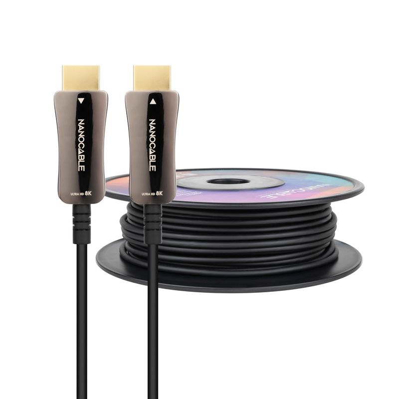 Nanocable-Cable-HDMI-v2.1-Macho-a-HDMI-v2.1-Macho-50m---8K-60Hz-4K-120Hz-48Gbps---Color-Negro