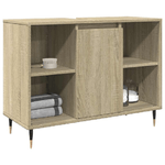 VidaXL Mobile da Bagno Rovere Sonoma 80x33x60 cm in Legno Multistrato