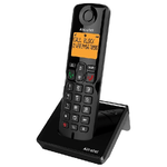 Alcatel S280 EWE Telefono DECT Identificatore di chiamata Nero