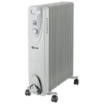 Termozeta TZR22 stufetta elettrica Interno Grigio 2500 W Riscaldatore ambiente elettrico a olio