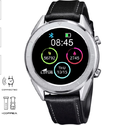 LOTUS OROLOGIO SMARTWATCH LOTUS UOMO 50008 3 47 PELLE NERO SMART ORIGINALE AI
