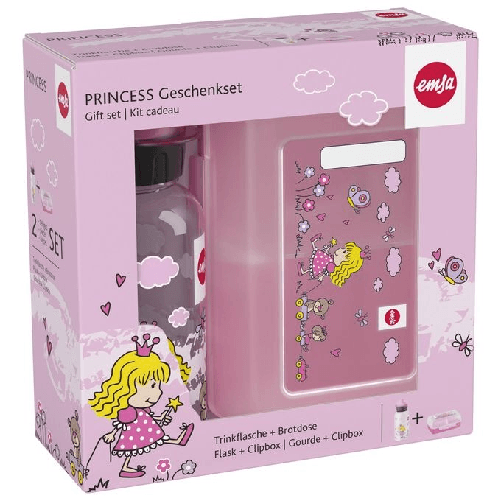 EMSA-Bimbo-Set-Regalo-con-Borraccia-e-Variabolo-Princess