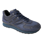 HOGAN SCARPE SNEAKERS UOMO HOGAN R261 HXM2610R676GZXU801 PELLE BLU ORIGINALE AI