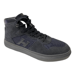 HOGAN SCARPE SNEAKERS UOMO HOGAN H365 HXM3650AM70JGF3735 PELLE BLU ORIGINALE AI