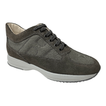 HOGAN SCARPE SNEAKERS UOMO HOGAN INTERACTIVE HXM00N00E108O66Z1A PELLE VERDE ORIGINALE
