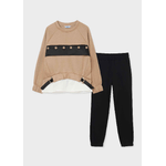 MAYORAL COMPLETO TUTA MAGLIA PANTALONE BAMBINA MAYORAL 7817 36 CAMEL ORIGINALE AI 2022