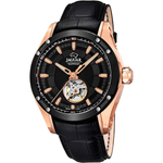 JAGUAR OROLOGIO MULTIFUNZIONE UOMO JAGUAR J814 A PELLE CASSA 45 NERO ACCIAIO ORIGINALE