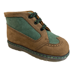 ZERODODICI SCARPE POLACCO CASUAL BIMBO ZERODODICI 211 PELLE MARRONE ORIGINALE AI