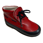 FULGENZI SCARPE POLACCO CASUAL PRIMI PASSI BIMBO FULGENZI 149 PELLE ROSSO ORIGINALE AI