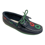 MELANIA SCARPE MOCASSINO CASUAL BAMBINA MELANIA 31131 PELLE BLU ORIGINALE PE