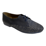 PIETRO POLINI SCARPE DERBY CASUAL BAMBINA PIETRO POLINI 2640 PELLE BLU ORIGINALE PE
