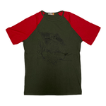 REPLAY MAGLIA T SHIRT MAGLIE UOMO REPLAY T34 8311 COTONE P01 VERDE ORIGINALE PE