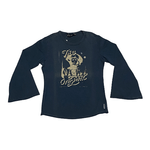 JUST-P MAGLIA T SHIRT MAGLIE BAMBINA JUST P SS1930 COTONE BLU ORIGINALE PE