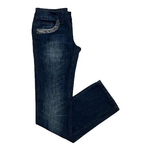 ONLY LU PANTALONE JEANS PANTALONI DONNA ONLY LU L06Z COTONE BLU ORIGINALE 4 STAG