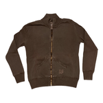 FREDDY MAGLIA FELPA MAGLIE BAMBINA FREDDY 29262JR COTONE MARRONE ORIGINALE AI