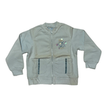 MIRTILLO MAGLIA FELPA MAGLIE BAMBINA MIRTILLO TR1812 COTONE CELESTE ORIGINALE PE