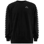 KAPPA MAGLIA FELPA MAGLIE UOMO KAPPA 222 BANDA GHIAMIS 303SP30 J61 NERO ORIGINALE AI