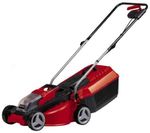 Einhell-GE-CM-18-30-Li-Solo-Tagliaerba-a-spinta-Nero-Rosso-Batteria