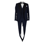 MANUEL RITZ ABITO VESTITO CERIMONIA UOMO MANUEL RITZ 3230ARW3328 223097 BLU ORIGINAL PE 2022
