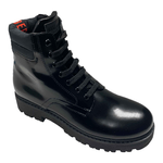 BIKKEMBERGS SCARPE STIVALETTI ANFIBIO DONNA BIKKEMBERGS K4B5 20604 0849999 NERO ORIGINALE AI