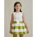 ABEL & LULA by MAYORAL ABITO VESTITO CERIMONIA BIMBA ABEL E LULA 5053 05053 VERDE ORIGINALE PE 2022