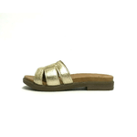 IGI&CO SCARPE CIABATTE SANDALO DONNA IGIECO IGI E CO 1669444 PELLE ORO ORIGINAL PE 2022