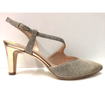 MELLUSO SCARPE DECOLTE' CERIMONIA DONNA MELLUSO ORIGINALE M715 PELLE CUOIO TACCO NEW
